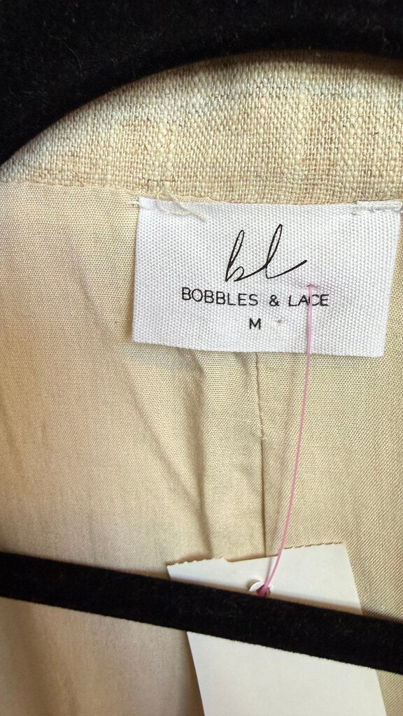 Linen Blend Long Blazer