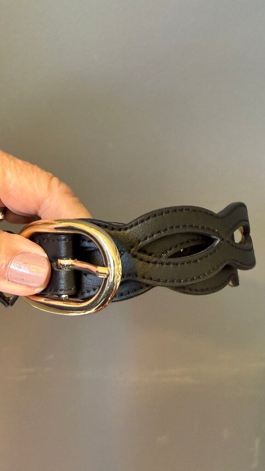 Oval Cutouts Belt