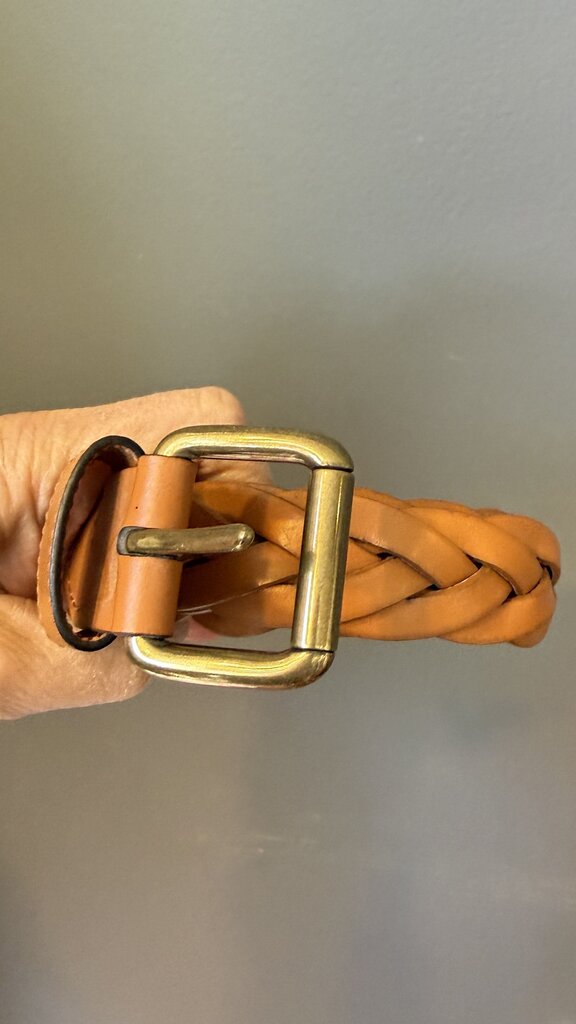 Braided Leather Belt