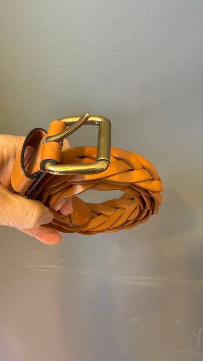 Braided Leather Belt