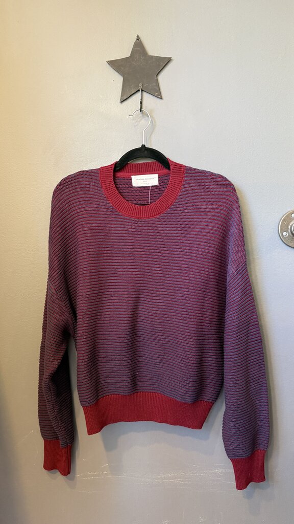 Stripe Drop Shoulder Sweater