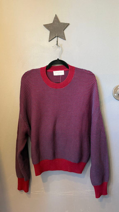 Stripe Drop Shoulder Sweater