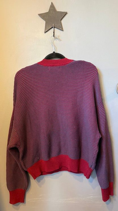 Stripe Drop Shoulder Sweater