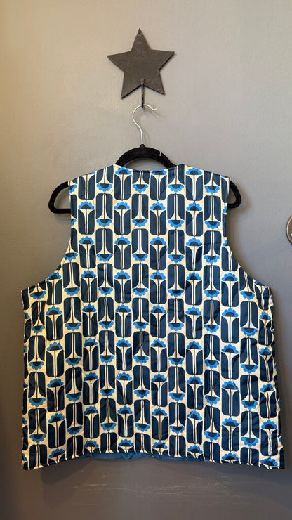 orla kiely Flower Quited Vest