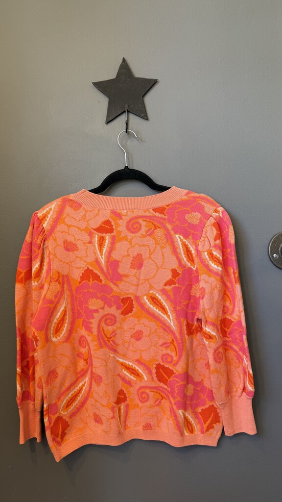 Floral Print Sweater