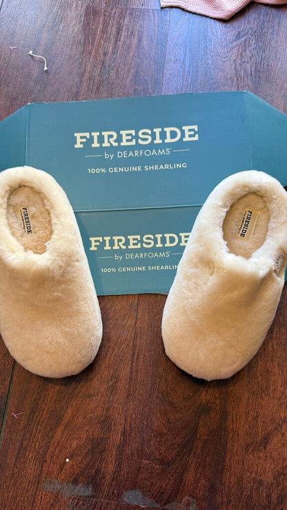 Shearling Clog Slippers