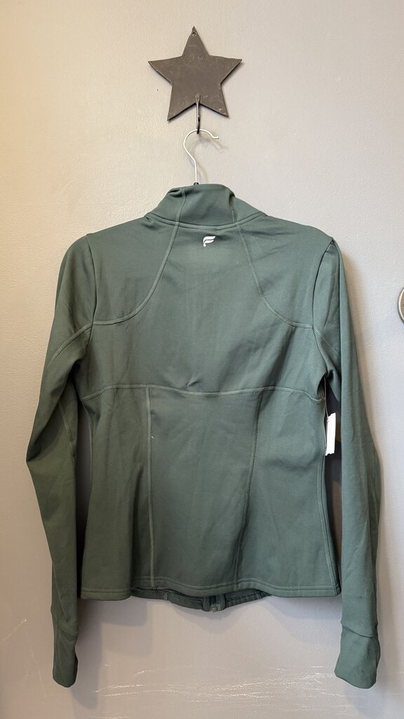 Fitted Zip Up Active Jacket