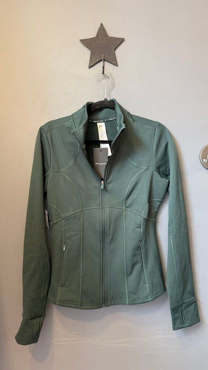 Fitted Zip Up Active Jacket