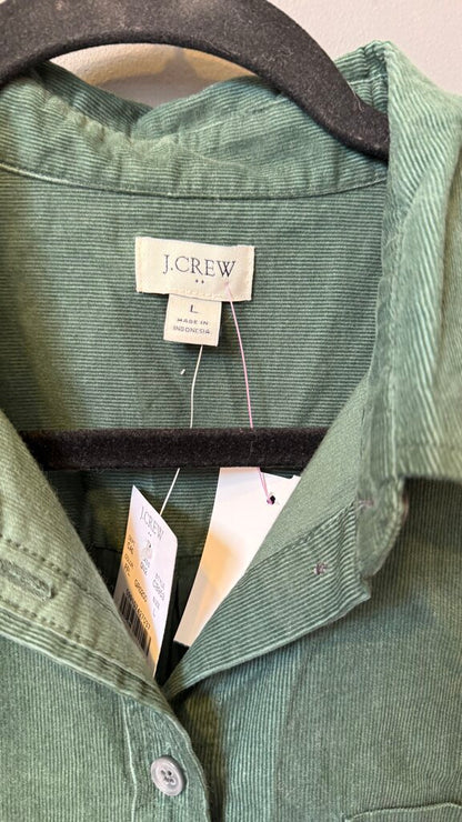 Micro Corduroy Button Up Shirt