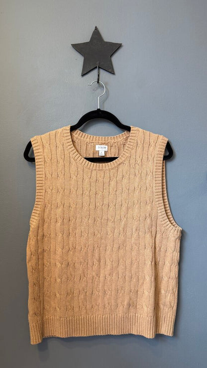 Cableknit Sweater Vest