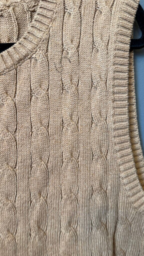 Cableknit Sweater Vest