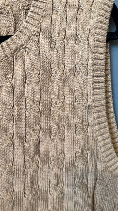 Cableknit Sweater Vest