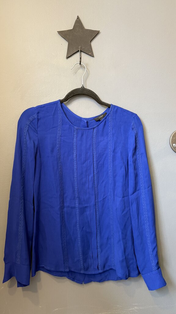 Silk Pintuck Blouse