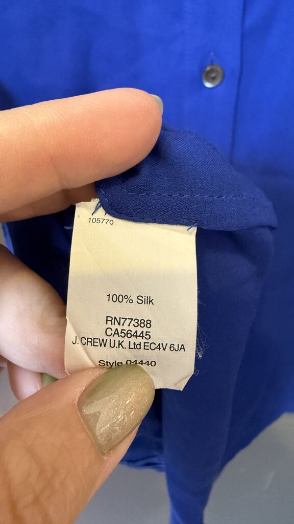 Silk Pintuck Blouse