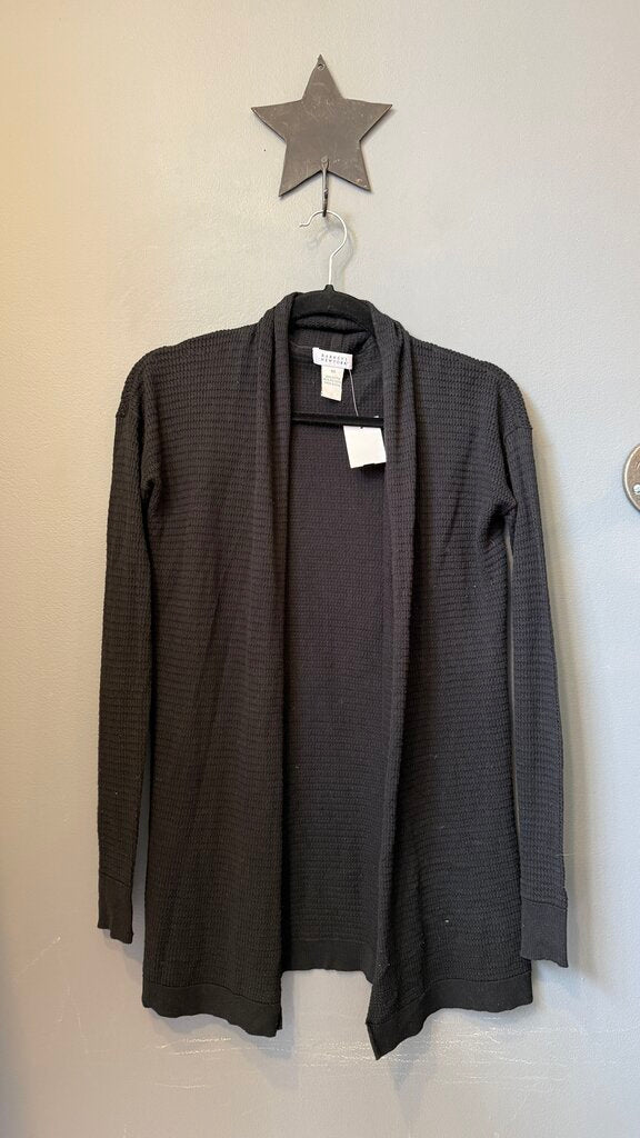 Light Knit Open Cardigan Sweater