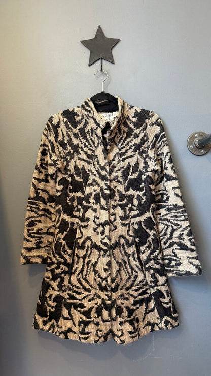 Mockneck Sweater Coat