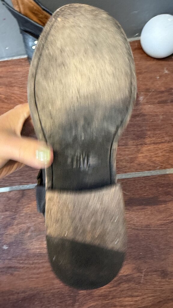 Short Harness Leather Booties