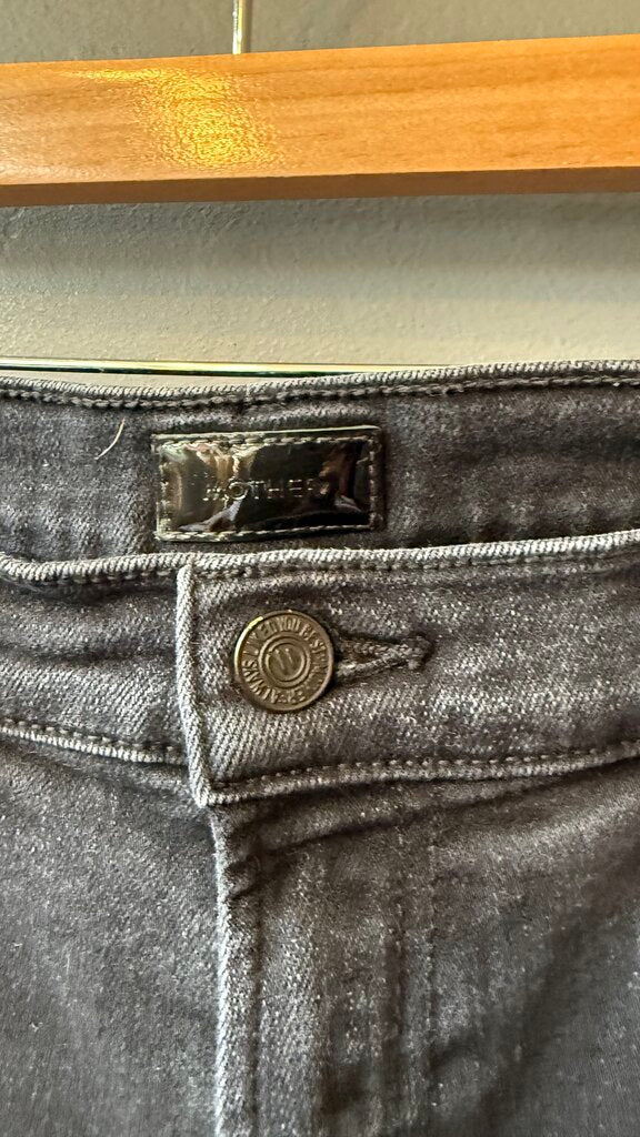 Hustler Ankle Fray Black Jeans