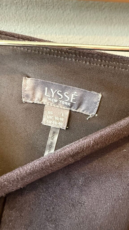 Faux Suede Leggings