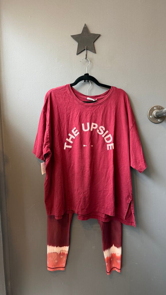 Set Generous Logo Tee + Leggings