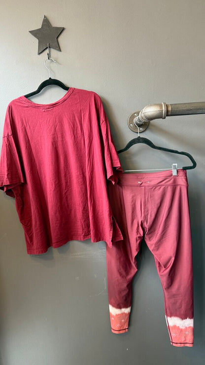 Set Generous Logo Tee + Leggings
