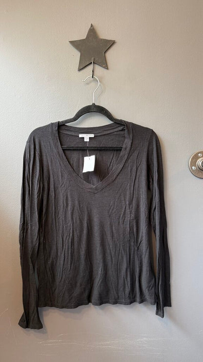 V neck Tissue Longsleeve Tee