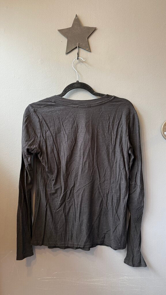 V neck Tissue Longsleeve Tee