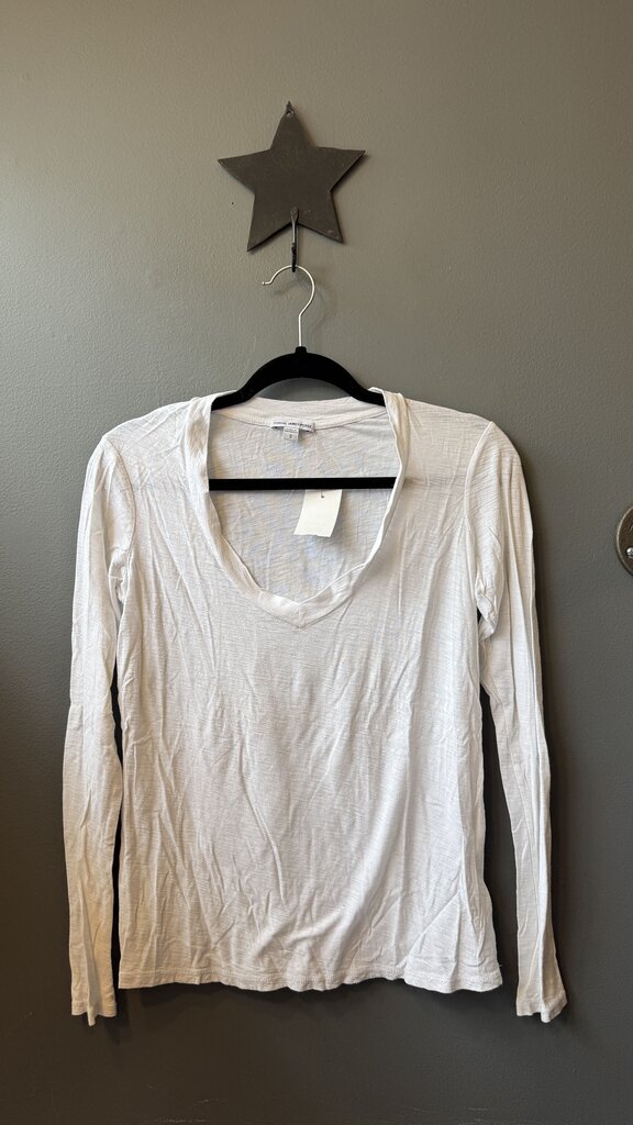 V neck Tissue Longsleeve Tee