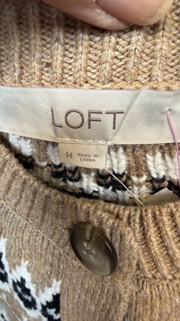 Fair Isle Cardigan Sweater