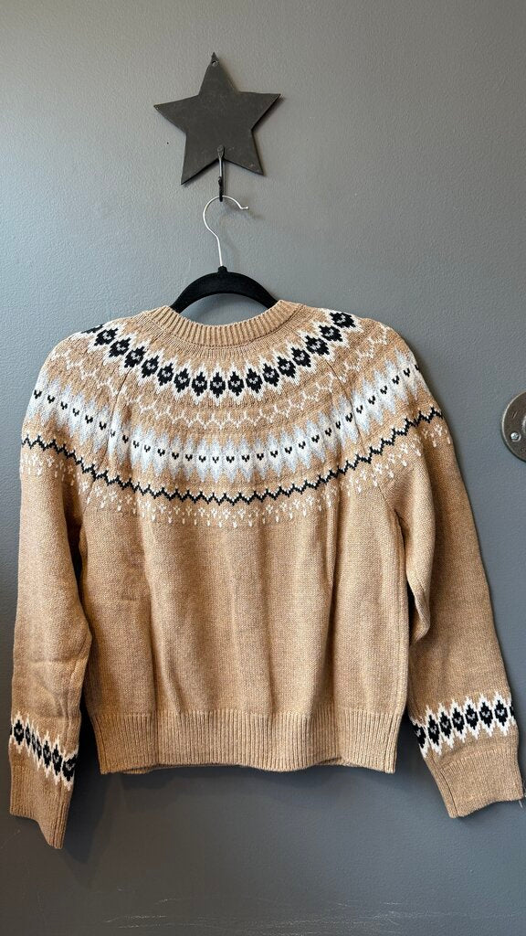 Fair Isle Cardigan Sweater