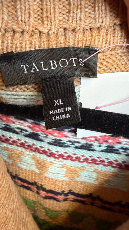 Fair Isle Polo Sweater