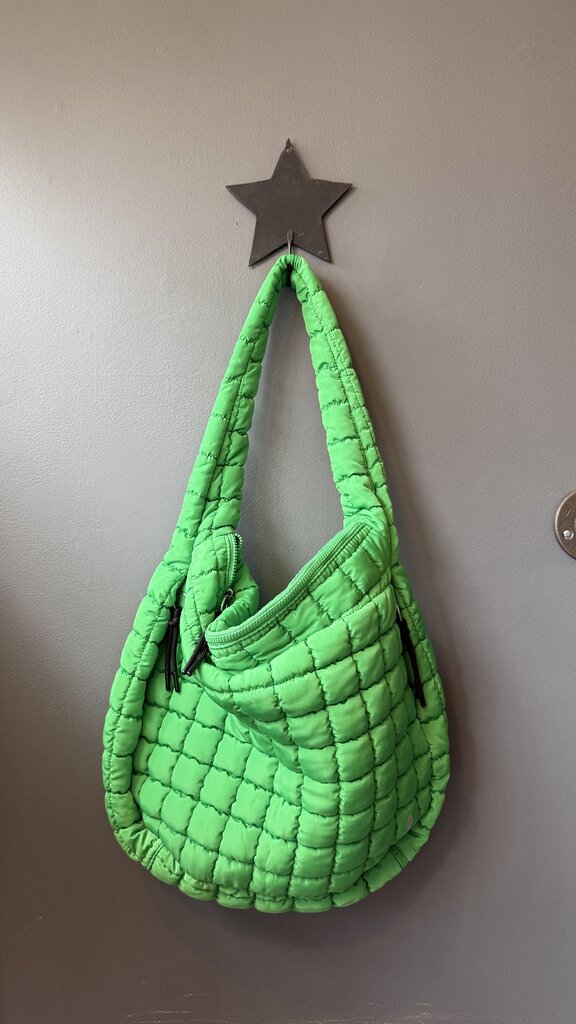 Quilted Hobo Shoulder Bag