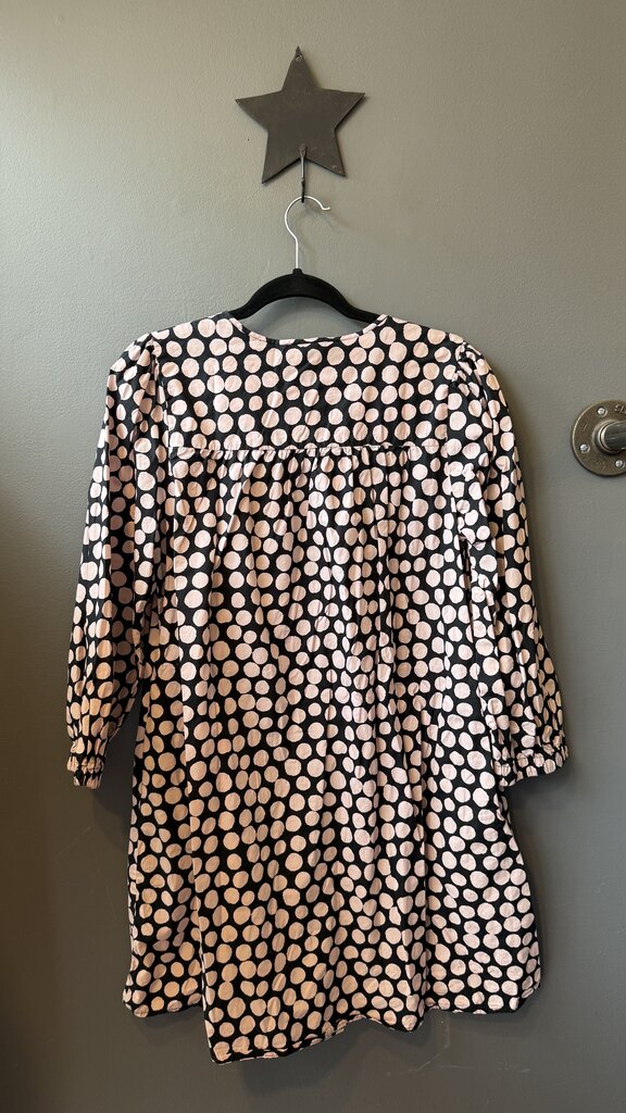 Polka Dot Relaxed Shirtdress