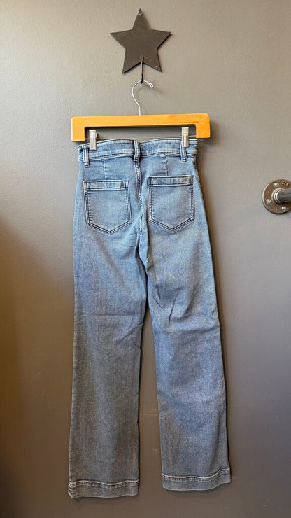 Patch Pocket Flare Soft Jeans