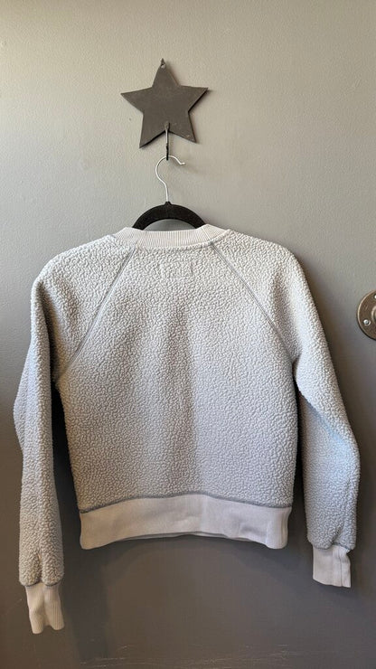 Sherpa Crewneck Fleece Sweatshirt