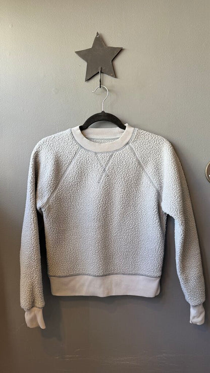 Sherpa Crewneck Fleece Sweatshirt