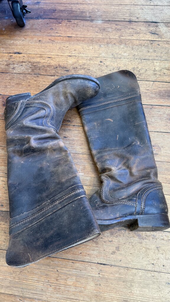 Tall Melissa Distressed Boots