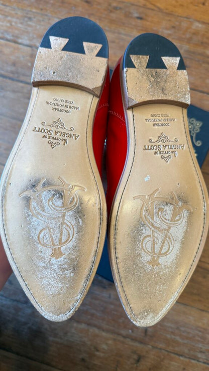 Miss Margo Patent Maryjane Flats