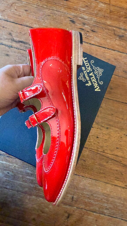 Miss Margo Patent Maryjane Flats