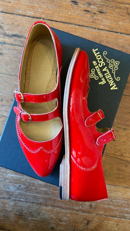 Miss Margo Patent Maryjane Flats