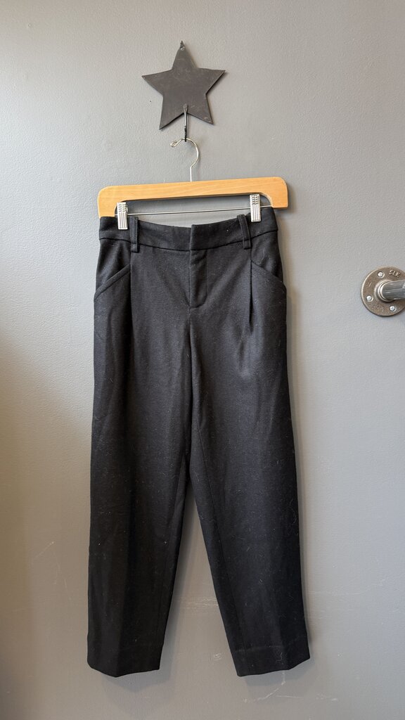 Wool Blend Flannel Pants