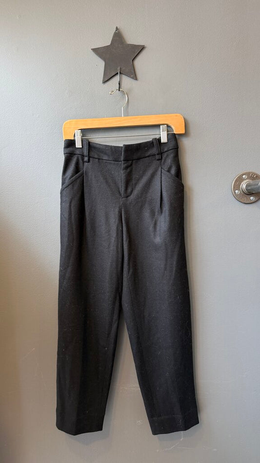 Wool Blend Flannel Pants