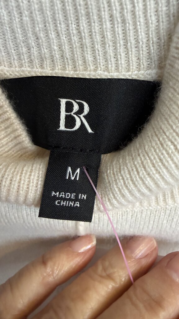 Mock Neck Sleeveless Cashmere Sweater