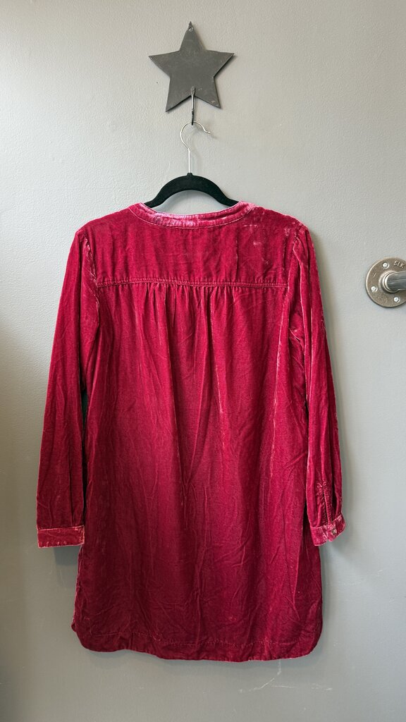 Velvet Popover Shift Dress