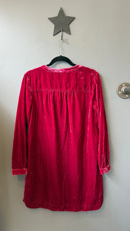 Velvet Popover Shift Dress