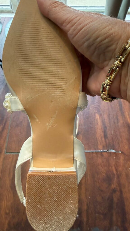 Pearl Slingback Maryjane Flats
