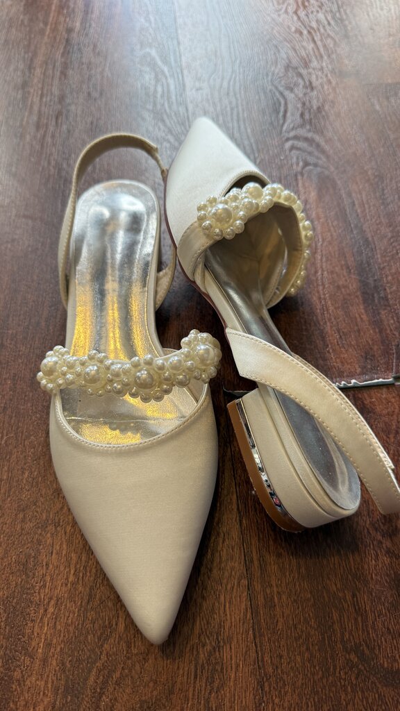 Pearl Slingback Maryjane Flats