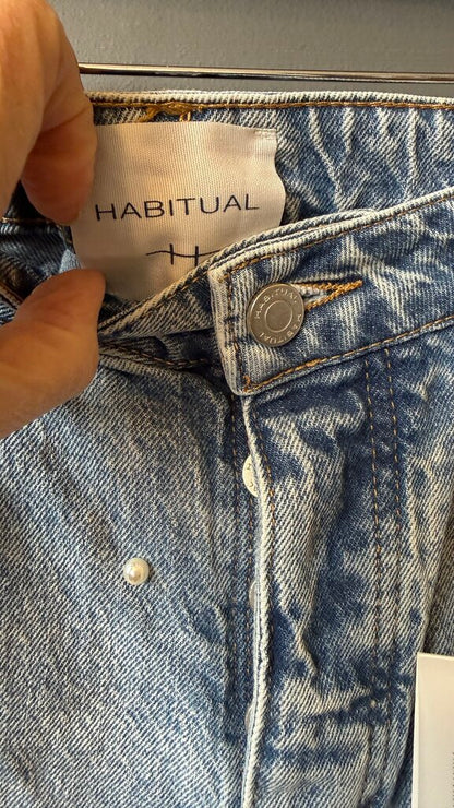 Brandt Pearl HR Barrel Crop Jeans