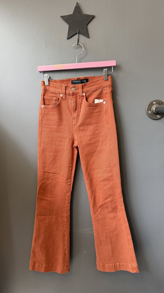 Carson HR Ankle Flare Jeans