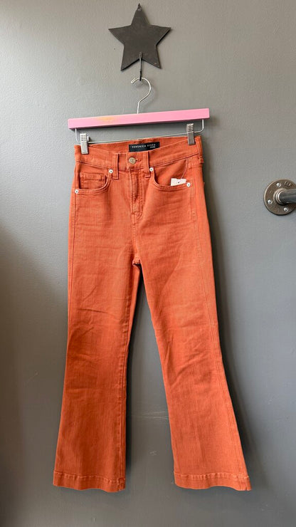 Carson HR Ankle Flare Jeans